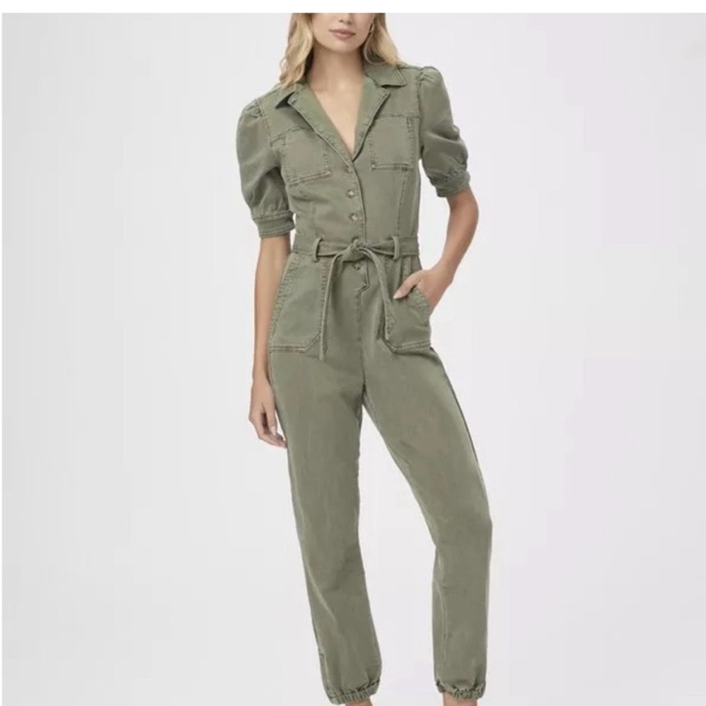Paige Women's Olive Jumpsuit